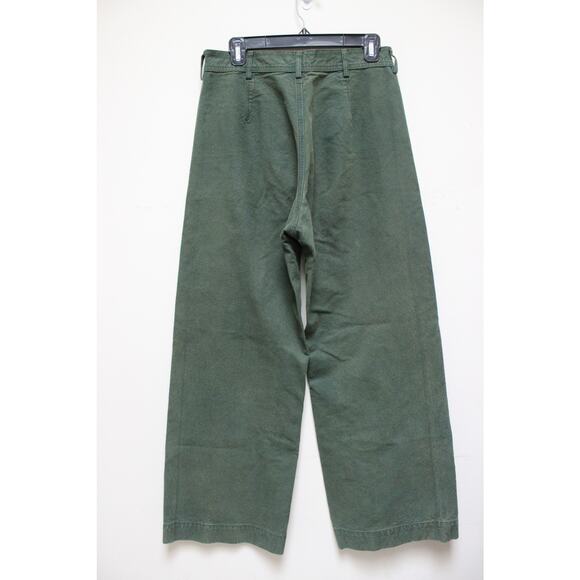 Jesse Kamm Olive Green Sailor Pants Size 10 - Picture 4 of 6